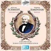 OUTHERE Niklas Schmidt & Stephan Simonian - I. Moscheles & J.C.F. Bach: Sonata For Cello And Piano (CD)