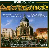 OUTHERE Giuliano Carmignola, Sonatori De La Gioiosa Marca - Vivaldi: Concerti Per Le Solennità (CD)