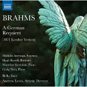 OUTHERE Michelle Areyzaga, Hugh Russell, Madeline Slettedahl, Bella Voce, Andrew Lewis - Brahms: A German Requiem (1871 London Version) (CD)