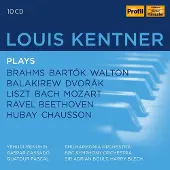 OUTHERE Louis Kentner - Louis Kentner Plays Brahms, Liszt, Bach, Mozart,. (10 CD)