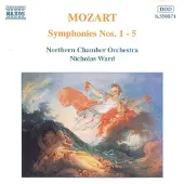 OUTHERE Northern Chamber Orchestra - Mozart: Symphonies 1-5 (CD)