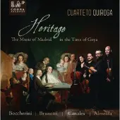 OUTHERE Cuarteto Quiroga - Heritage: The Music Of Madrid In The Time Of Goya (CD)