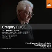 OUTHERE Peter Sheppard Skærved, Royal Ballet Sinfonia, Gregory Rose - Gregory Rose: Orchestral Music (CD)