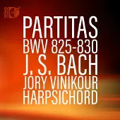OUTHERE Jory Vinikour - Partitas For Harpsichord, Bwv 825-830 (CD)