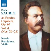 OUTHERE Nazrin Rashidova - Sauret: 24 Etudes-Caprices, Op. 64 Vol. 4 (Nos. 20-24) (CD)