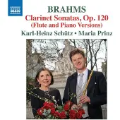 OUTHERE Karl Heinz Schütz, Maria Prinz - Brahms: Clarinet Sonatas, Op. 120 (Flute And Piano Version) (CD)