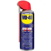 Wd-40 Kruipolie - Maakt vastzittende onderdelen los - Beschermt metalen oppervlakten - Verwijdert olie, vuil & vet - Siliconenvrij - Smart Straw - 400 ml