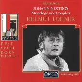 OUTHERE Georg Homoki, Olga Kovacs, Walter Kefer, Alois Aigner, Helmuth Lohner - Nestroy: Monologe Und Couplets (CD)