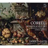OUTHERE Enrico Gatti, Gaetano Nasillo, Guido Morini - Corelli: Sonate A Violino E Violone O Cimbalo - Opera Quinta (2 CD)