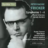 OUTHERE BBC Northern Symphony Orchestra, Bryden Thomson - Fricker: Symphonies 1-4 | Rondo Scherzoso | Comedy Overture (2 CD)