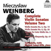 OUTHERE Yuri Kalnits & Michael Csányi-Wills - Weinberg: Complete Violin Sonatas Volume two (CD)