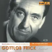 OUTHERE Fritz Wunderlich & Bp & Sd & - Gottlob Frick Portrait "Schwarzester Bass" (4 CD)
