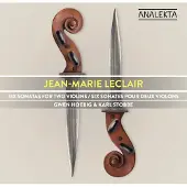 OUTHERE Gwen Hoebig & Karl Stobbe - Leclair: Six Sonatas For Two Violins, Opus 3 (CD)