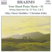 OUTHERE Silke-Thora Matthies & Christian Kohn - Brahms: Four Hand Piano Music 10 (CD)
