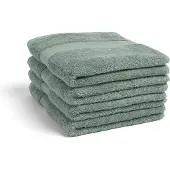 Yumeko Handdoek Katoen 50x100 Groen - Eco, Bio & Fairtrade
