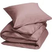 Yumeko Dekbedovertrek set Katoen Satijn 140x220 Roze - Eco, Bio & Fairtrade