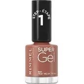 Rimmel Nagellak - Londen - 094 Ontmoet Me Bij De Baai - Kleur bruin - Roze - Wit