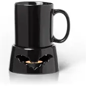 Alchemy England - Gothic Kop - Mok met mokwarmer Vleermuis - voor Geen - zwart - Maat Standard
