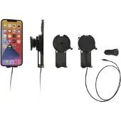 Brodit Houder met MagSafe + houder/autolader, Smartphonehouder, Zwart