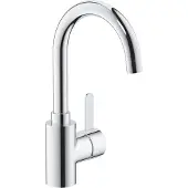 GROHE Eurosmart Cosmopolitan - Wastafelkraan met Push-Open afvoergarnituur, chroom 23933001
