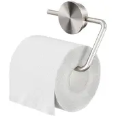Geesa Opal toiletrolhouder zonder klep 13,8x1,9x11,3cm geborsteld RVS