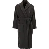 Ralph Lauren Badjas lang blauw / bruin / donkergrijs / wit
