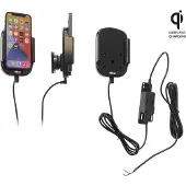 Brodit houder geschikt voor Apple iPhone 12 Mini Qi Wireless Actieve houder met vaste voeding
