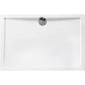 Allibert - Douchebak - Slim 120 X 80 Cm - Polybeton - Wit