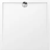 Allibert - Douchebak - Slim 100 X 100 Cm - Polybeton - Wit