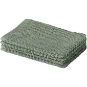 Yumeko Washandje Katoen 15x22 Groen - Eco, Bio & Fairtrade