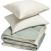 Yumeko Dekbedovertrek set Katoen Satijn 200x220 Beige - Eco, Bio & Fairtrade