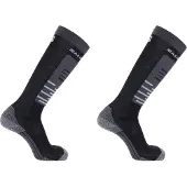 Salomon S/access Long Socks 2 Pairs Zwart EU 36-38 Vrouw