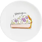 Blond Amsterdam , Even Bijkletsen: Bord Meringue 18cm