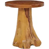 vidaXL Salontafel 40x40 cm massief teakhout