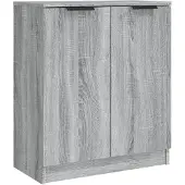 vidaXL Dressoir, grijs Sonoma, 60x30x70 cm, houtvezel