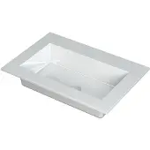 Ink Kraft Meubelwastafel 70x45cm Polystone - Zonder Kraangat - Glans Wit - 8718835021429 - Rechthoekig - Wastafels, Meubelwastafels