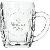 Libbey Bierpul gegraveerd - 55cl - Le Meilleur Frère
