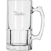Libbey Bierpul gegraveerd - 1ltr - Tante