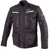 GMS Gear Zwarte Textiele Motorjas Maat XL