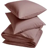 Yumeko Dekbedovertrek set Katoen TENCEL 200x220 Roze - Eco, Bio & Fairtrade