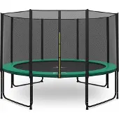 Magic Jump trampoline 427 cm Groen met veiligheidsnet
