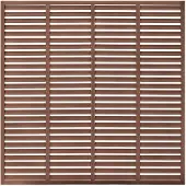 vidaXL Louvre schutting 180x180 cm HKC bruin