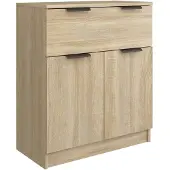 vidaXL Dressoir 60x30x70 cm bewerkt hout sonoma eikenkleurig