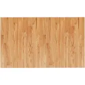 vidaXL Wastafelblad 100x60x2,5cm behandeld massief hout lichtbruin