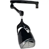 Comair Droogkap eivormig met wandarm zwart 1000W