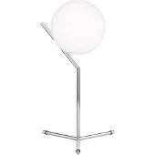 Flos Tafellampe , IC T1, dimbare, Metallic, Woonkamer, Metaal, Designer
