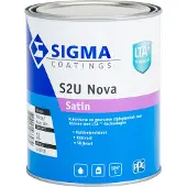 Sigma S2U Nova Satin | Zijdeglans Lakverf Binnen 1 LTR - Wit