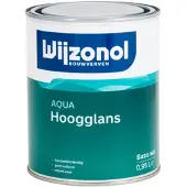 Wijzonol Aqua Hoogglans | Hoogglans Lakverf Binnen & Buiten 2,5 LTR - Wit