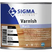 Sigma Varnish Ultra Matt - Op Kleur Gemengd -0,5L