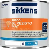 Sikkens Rubbol BL Rezisto Mat | Matte Lakverf Binnen 500 ML - Wit